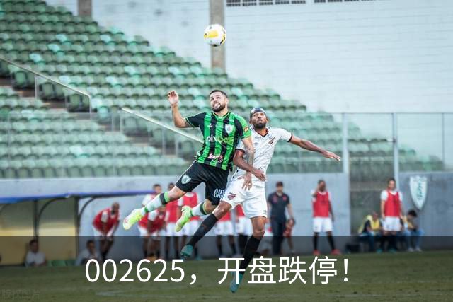 002625，开盘跌停！